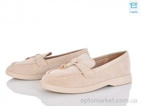 Купить Туфлі жіночі QQ136-2 Панда бежевий