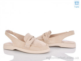 Купить Туфлі жіночі QQ139-2 Панда бежевий