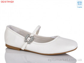 Купить Балетки жіночі QQ14-2 Панда білий