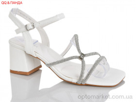 Купить Босоніжки жіночі QQ143-2 QQ&Панда білий