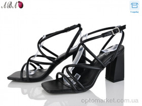 Купить Босоніжки жіночі QQ1ABA04-1 Панда чорний