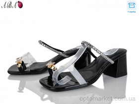 Купить Шльопанці жіночі QQ1ABA23-1 Панда чорний