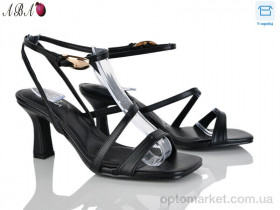 Купить Босоніжки жіночі QQ1ABA27-1 Панда чорний