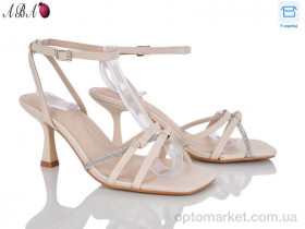 Купить Босоніжки жіночі QQ1ABA28-3 Панда бежевий