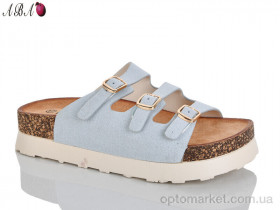 Купить Шльопанці жіночі QQ1ABA32-4 QQ&Панда блакитний