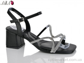 Купить Босоніжки жіночі QQ1ABA43-1 QQ&Панда чорний