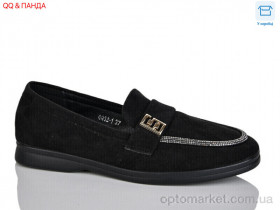 Купить Туфлі жіночі QQ32-1 Панда чорний