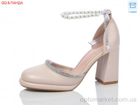 Купить Туфлі жіночі QQ51-33 Панда бежевий