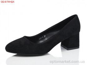 Купить Туфлі жіночі QQ7-1 Панда чорний