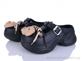 Купить Крокси жіночі QQ83-1 Alimama-Girnaive чорний