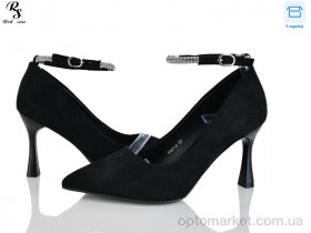 Купить Туфлі жіночі QQ97-1 Панда чорний