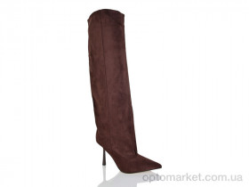 Купить Чоботи жіночі QX1008-33 Teetspace коричневий