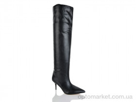 Купить Ботфорти жіночі QX996-1 Teetspace чорний