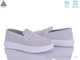 Купить Туфлі жіночі R110-3R шкіра Stilli сірий