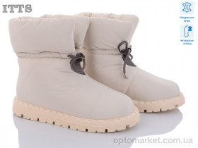 Купить Дутики жіночі R13 beige old ITTS бежевий
