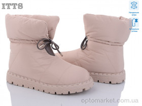 Купить Дутики жіночі R19 khaki ITTS бежевий