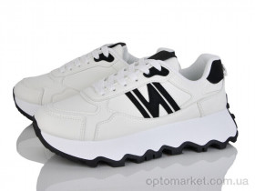 Купить Кросівки жіночі RR75-299 Бабочка-Mengfuna-AESD білий