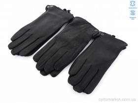 Купить Рукавички чоловічі S101М шкіра оленя-хутро black RuBi чорний