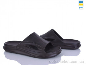 Купить Шльопанці чоловічі С118 т.коричневий Krok коричневий