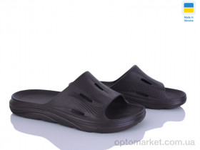 Купить Шльопанці чоловічі С119 т.коричневий Krok коричневий