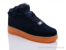 Купить Кросівки жіночі S1506 navy замш N.ke синій