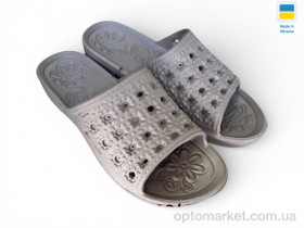 Купить Шльопанці жіночі С19 капучіно Krok коричневий