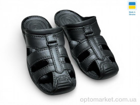 Купить Шльопанці чоловічі С27 чорний Krok чорний