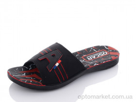 Купить Шльопанці чоловічі S28 red Oscar чорний
