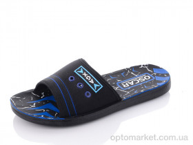 Купить Шльопанці чоловічі S30 blue Oscar чорний