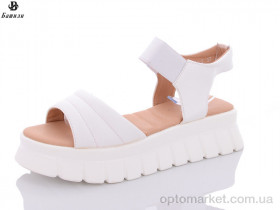Купить Босоніжки жіночі S52-2 Башили білий