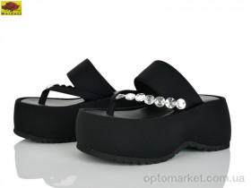 Купить Шльопанці жіночі S5757-17 Mei De Li чорний