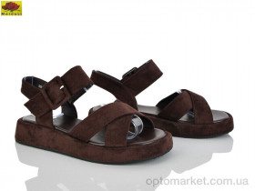 Купить Босоніжки жіночі S5757-5 Mei De Li коричневий