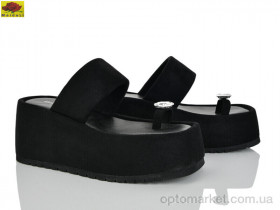 Купить Шльопанці жіночі S5757-8 Mei De Li чорний