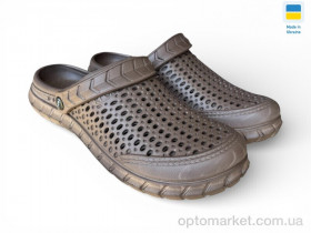 Купить Крокси жіночі С62 шоколадний Krok коричневий