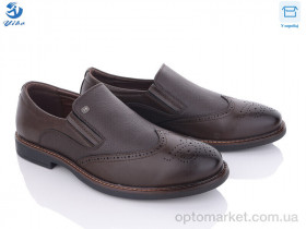 Купить Туфлі чоловічі S6350-1 YIBO коричневий
