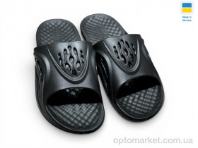 Купить Шльопанці чоловічі С73 чорний Krok чорний