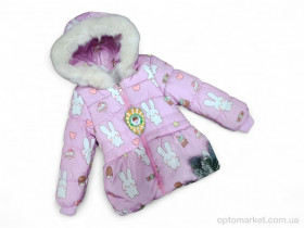 Купить Куртка дитячі S833 бузковий єврозима Jingpin фіолетовий