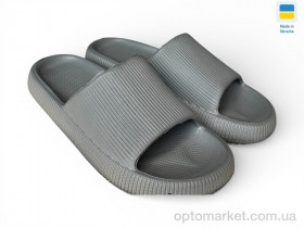 Купить Шльопанці жіночі С88 графіт Krok сірий