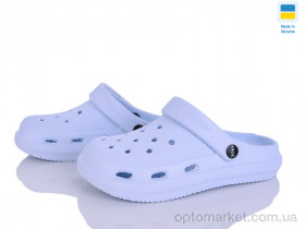 Купить Крокси жіночі С98 блакитний Krok блакитний