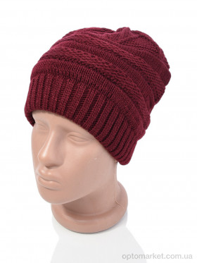 Купить Шапка жіночі SA1319-8 bordo Red Hat бордовий