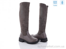 Купить Чоботи жіночі SA4-30 Lilin shoes коричневий