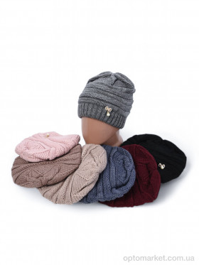 Купить Шапка жіночі SA6638 mix Red Hat мікс