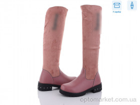 Купить Чоботи жіночі SA8-30 Lilin shoes рожевий