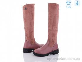 Купить Чоботи жіночі SA8-60 Lilin shoes рожевий
