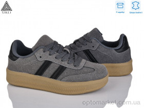 Купить Кросівки жіночі SD10-20 шкіра Stilli сірий