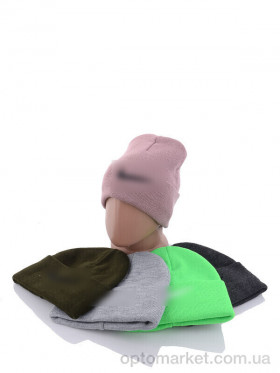 Купить Шапка жіночі Шапка топорик з вишивкою на флісі 001-1 mix N.ke мікс