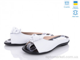 Купить Шльопанці жіночі Сіма білий Golden Natali білий