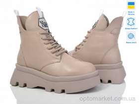 Купить Черевики жіночі Sofi Stails SS-СОФІЯ 202 бежевий шкіра Sofi Stails бежевий