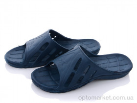 Купить Шльопанці дитячі Спорт подросток чорні Cross синій