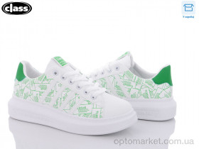 Купить Кросівки жіночі SS1853 white-green Wei Wei білий